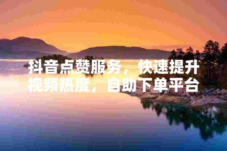 抖音购物新篇章,自助下单平台助力前行