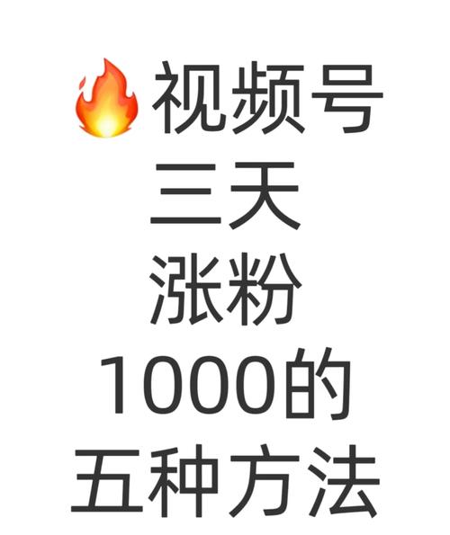 **标题:视频号吸粉秘籍:轻松破千粉丝的实用技巧!**